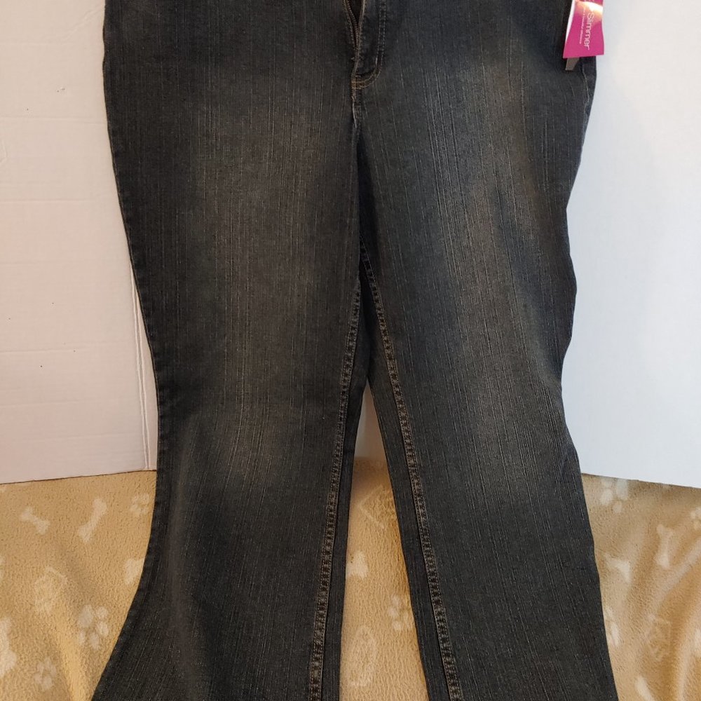 Fashion Bug. A Secret Slimmer. Blue jeans Plus size 20WP